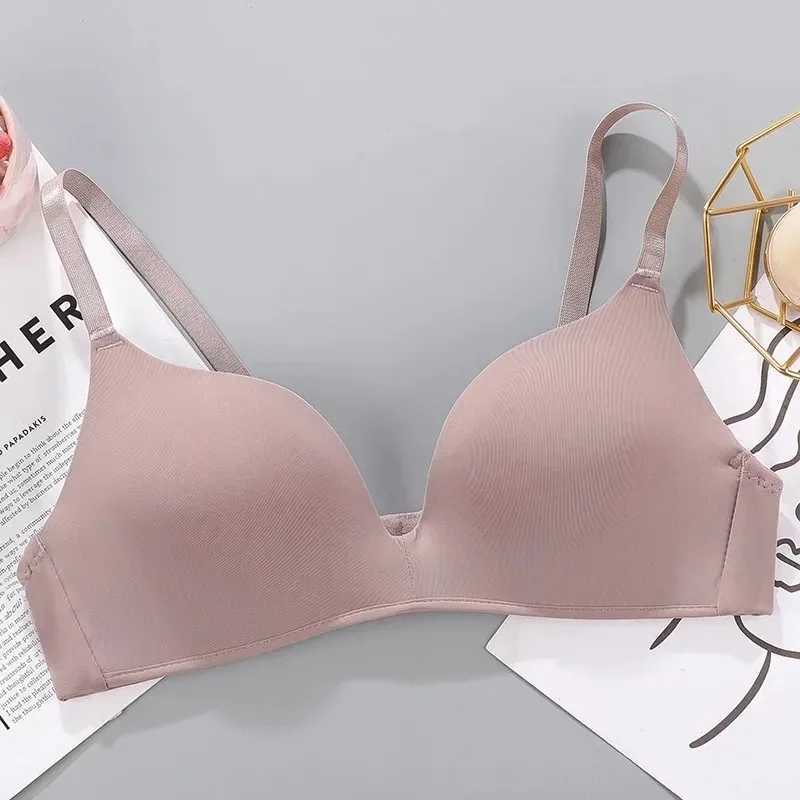 Women Seamless Bra Sexy No Wire Push Up Underwear Girls dents Breathable Thin 10 Colors Bras Fes Bra Breathable GatheredX2410