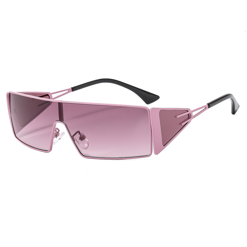 New Metal Fashion Future Technology Internet Celebrity Trendy Sunglasses