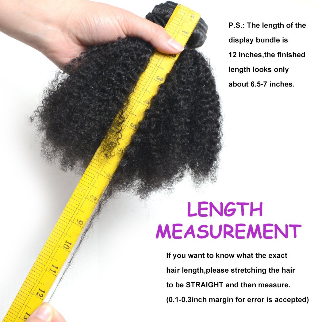 Brazilian Kinky Curly Bundles 4B 4C Afro Kinky Bulk Human Weave Bundle Deal Hair Extensions Wholesale