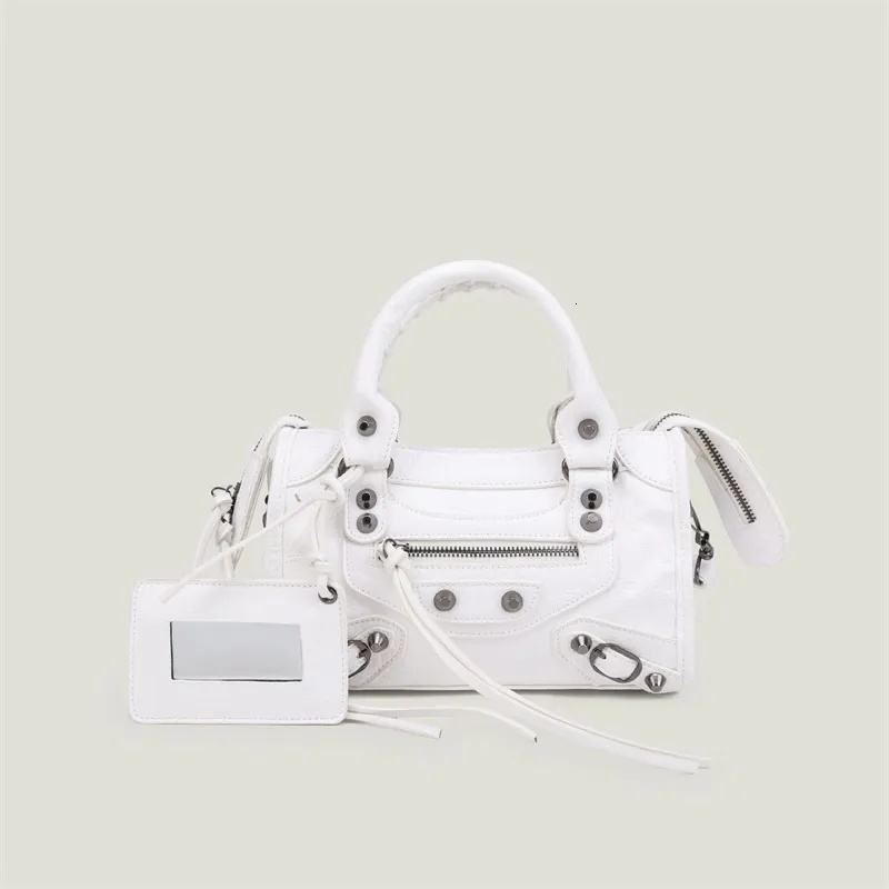 High Quality Leather designer Women Crossbody Shoulder Bags 2024 Solid Color Handbag Female Messenger Tote Motorcycle Handbags 016
