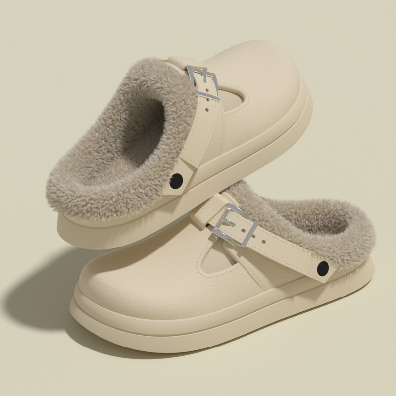 2024 free shipping shoes designer sandals flat sandals for women soft warm slides slippers winter rubber house shoes sliders slide