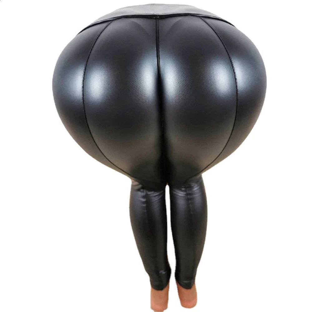 pu Leather Pants Leggings High Waist Women Sexy Elastic Skinny Push Up Stretch Jeggings Legins drop 241021