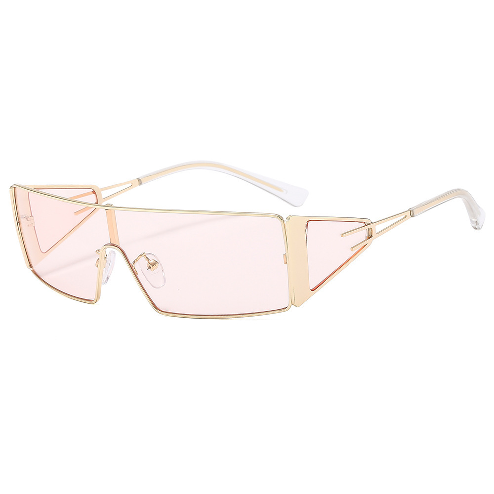 New Metal Fashion Future Technology Internet Celebrity Trendy Sunglasses