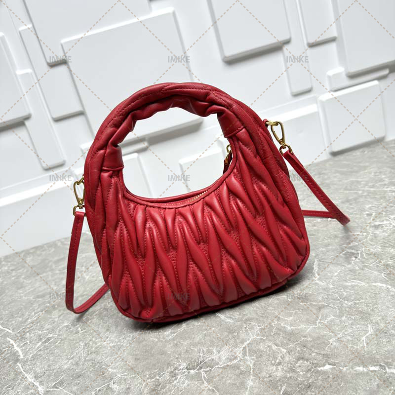 7A Luxury Handbag Mini Bag Vintage Bag Designer Shoulder Bag Women Bag Underarm Bag soft sheepskin leather bag