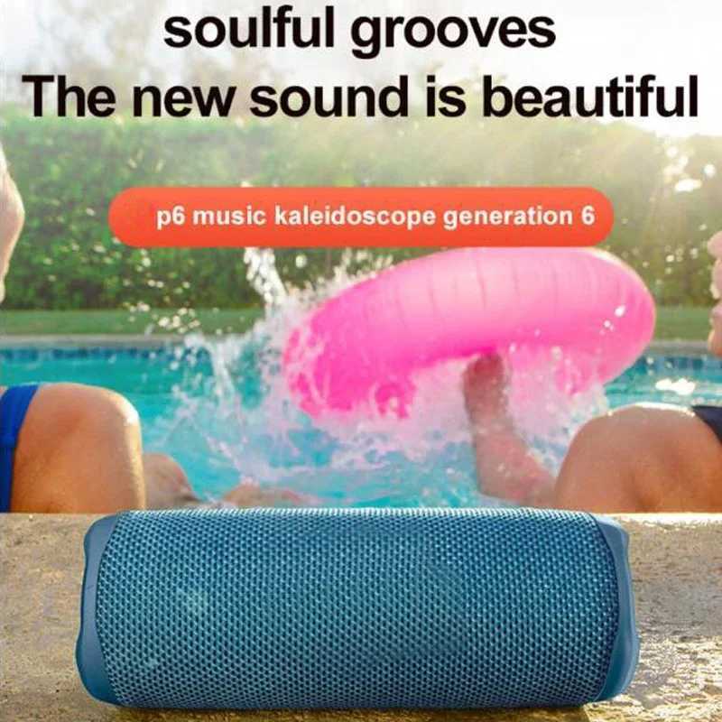 Loudspeaker box Flip 6 Waterproof Portable Bluetooth Speaker Powerful Sound Bass PX7 Waterproof Camouflage Green Caixa De Som Music Box Flip6 Z241021