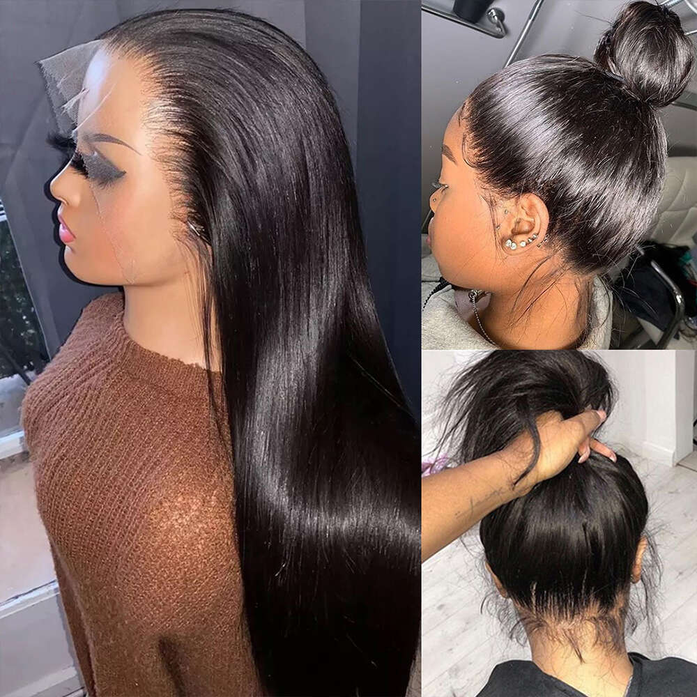 13x4 13x6 Straight Lace Front Wig HD Transparent Brazilian Human Hair Wigs For Women 360 Lace Frontal Wig 4x4 Lace Closure Wig