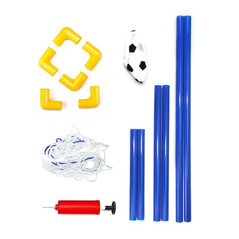 Outdoor Children Toy Football Goal Toy Set DIY Assbd Football Goal Soccer Ball Shooting Game Kid Birthday Gift Indoor PlayXJ241023