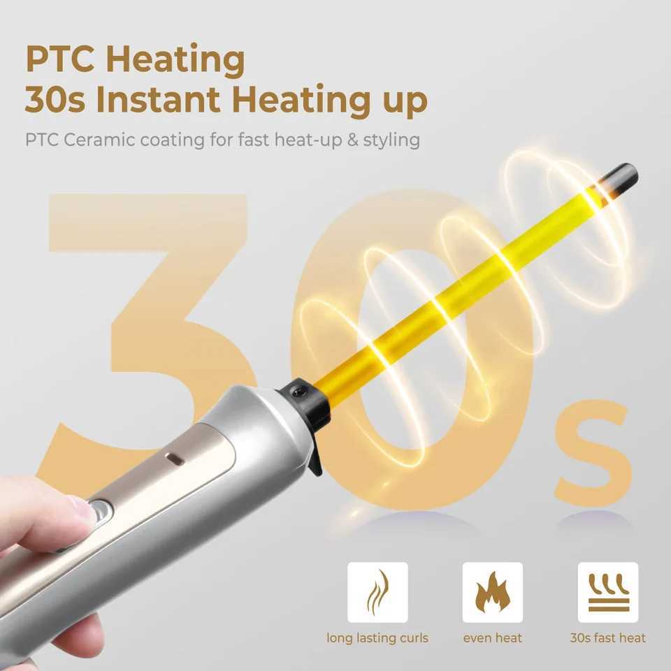 New Arrival 7mm Thin Curling Rod Curler Small Barrel Thin Curler Iron Rod Professional Super Electrite Ceramic Rod Z241022