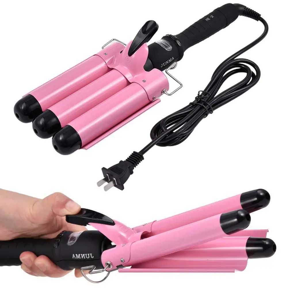 New Arrival 3 buckets of electric curlers irons automatic perm splicing ceramic curlers wavy curlers styling tools Z241022