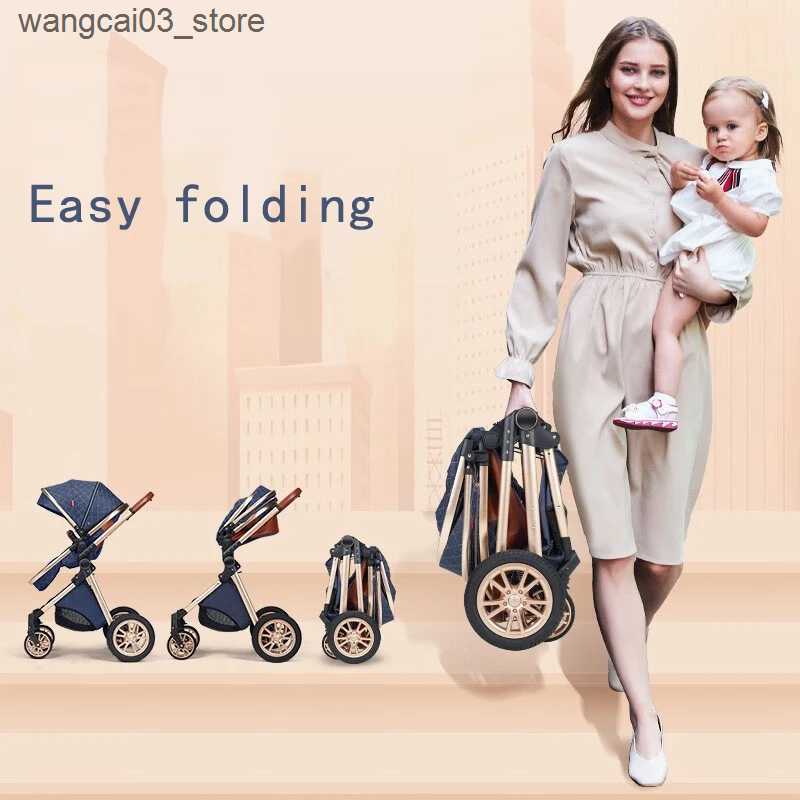 Strollers# EN1888 CE Approved Popular New Cochecitos Moises Para Bebe Stroller for Newborns L240910