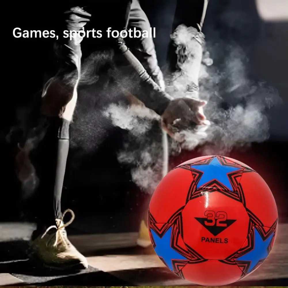 New Machine-stitched Soccer Balls Wear-resistant Waterproof Football PU ather Size 5 Training Ball Outdoor SportsXJ241023