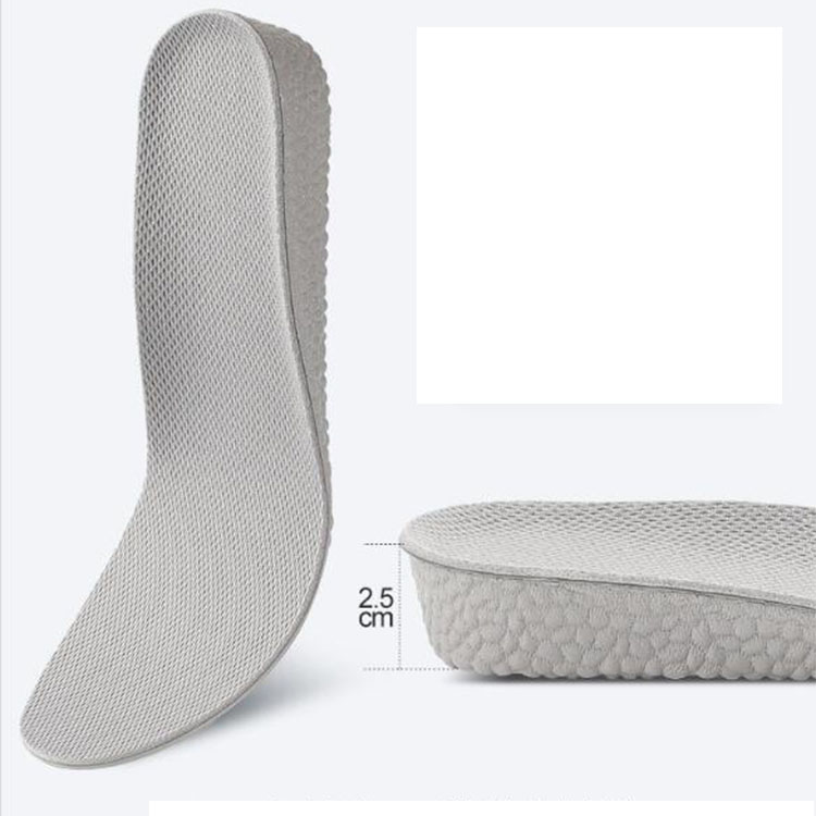 Height Increase Insoles Heel Cushion for Feet Soles Relieve Foot Pain Protectors Spur Support Shoes Pad Feet Care Inserts Massager