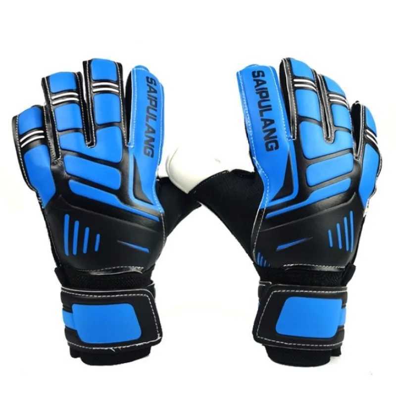 Football Training Goalkeeper Gloves with Figer Guard Latex Wear-proof Anti-slip Hand Protective Gloves Profional Goalie GloveXJ241023