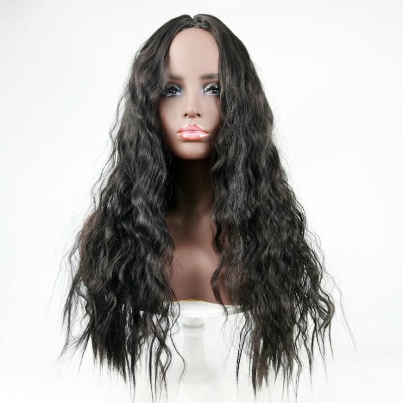 African wig female long curly hair fashion small curly hair fluffy chemical fiber wig set