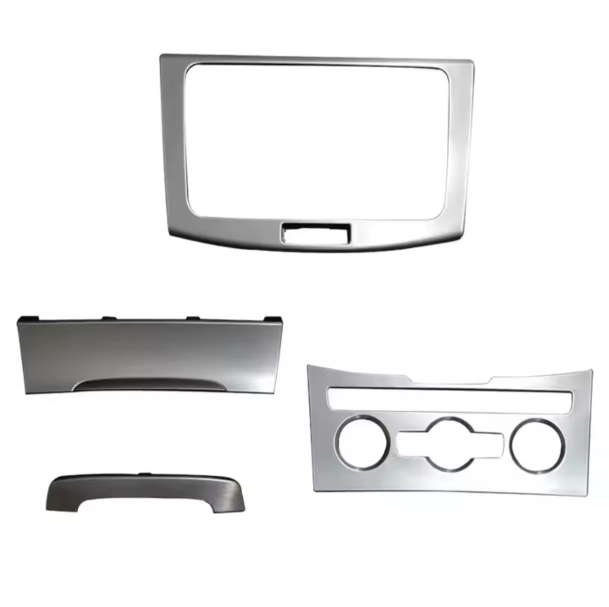 Brushed aluminum Climatronic Air Condition Control Panel for V W Passat B7 3AD 863 082 A