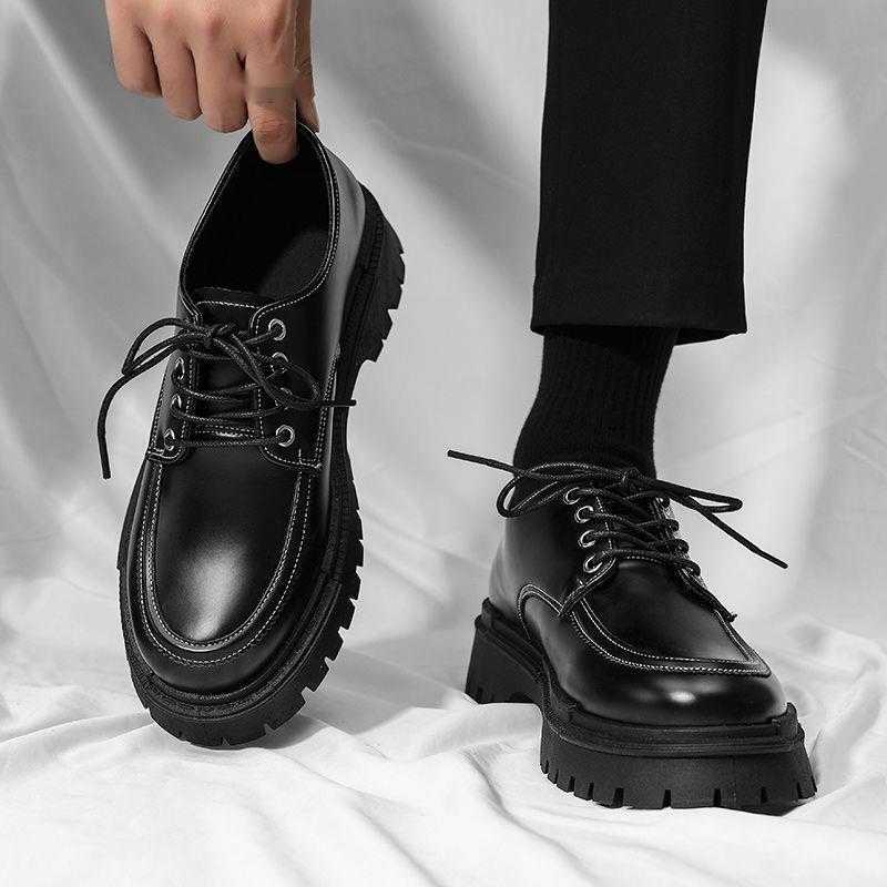 Men Dress Shoes Mens Casual Shoes New Spring British Business Dress Shoes Sports And Leisure Loafers One Step Trendy Shoes 241009