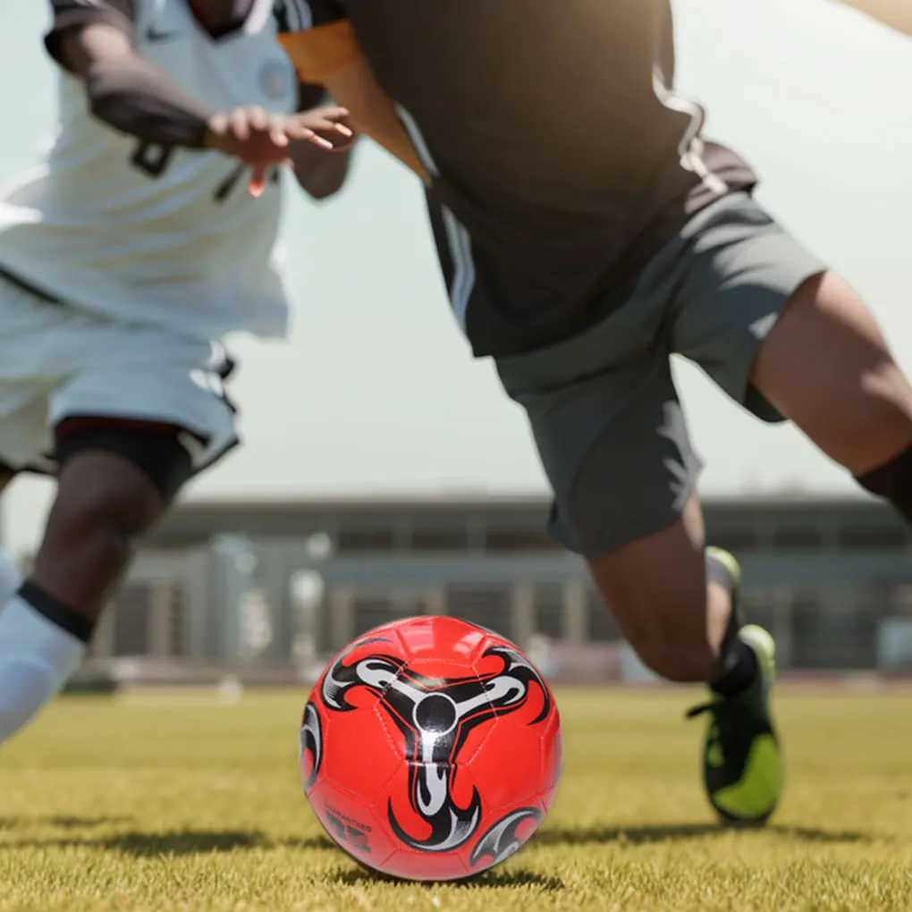 PVC Eco-friendly Soccer Balls For Football Midd School Fine Stitching nced Inner PrureXJ241023