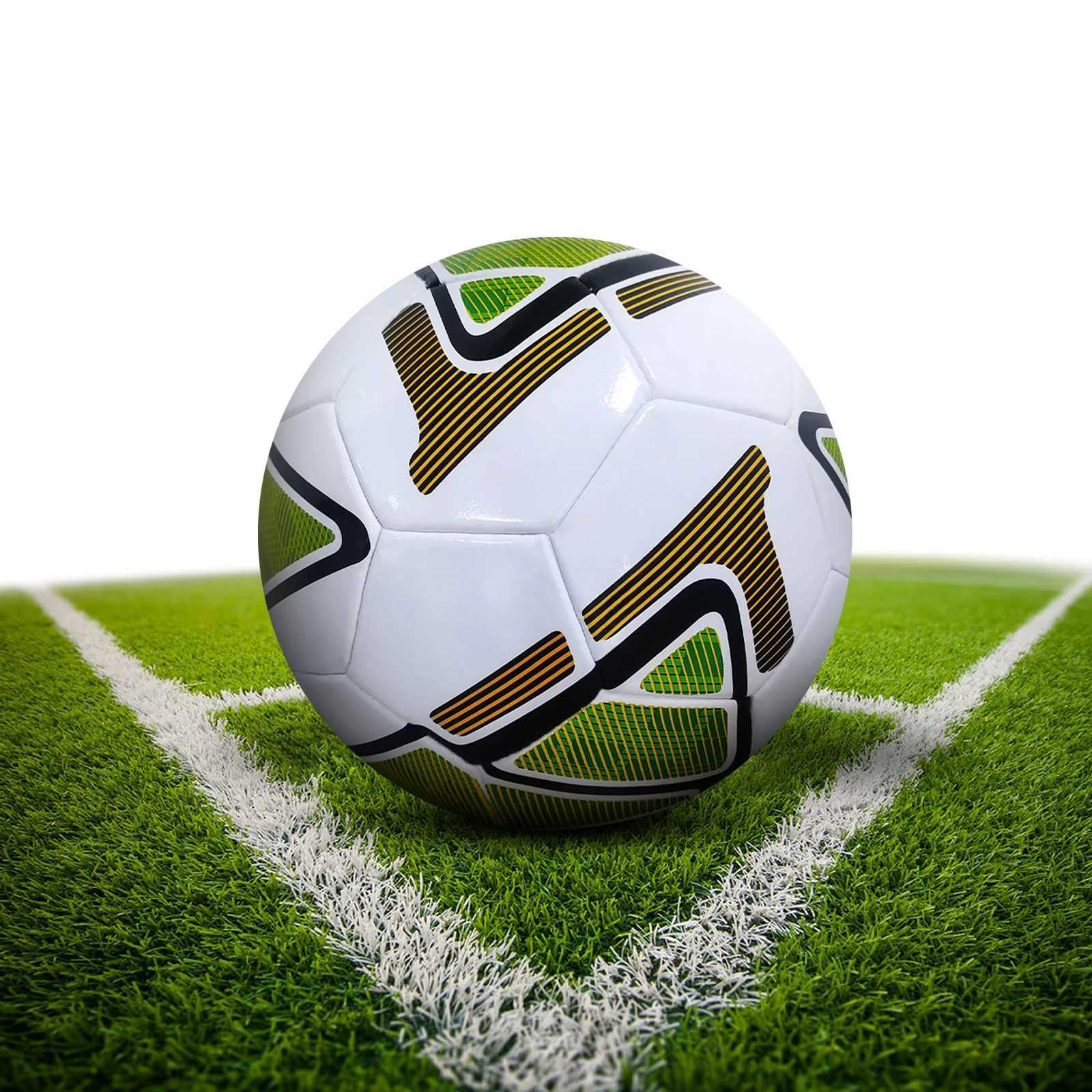 New Soccer Balls Official Size 5 Machine Stitched Panels Soccer Ball Ballon De Foot Team Training Footy Ball for Children AdultsXJ241023