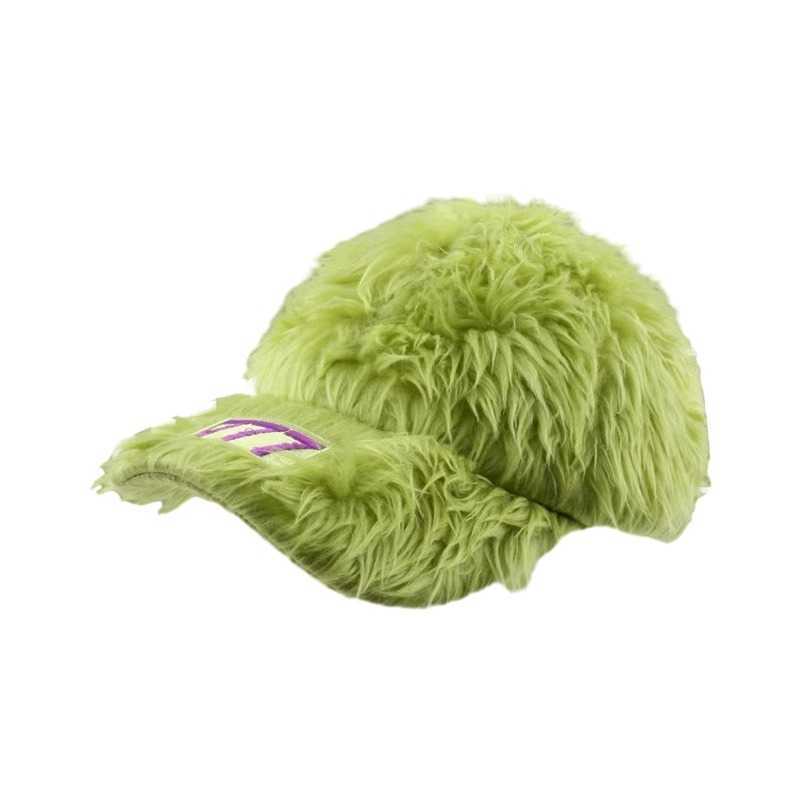 Colorful Embroidered Hairy Hat for Women Autumn and Winter Duck Tongue Hat for Street Small and Trendy Brand Baseball Hat for Men X241023
