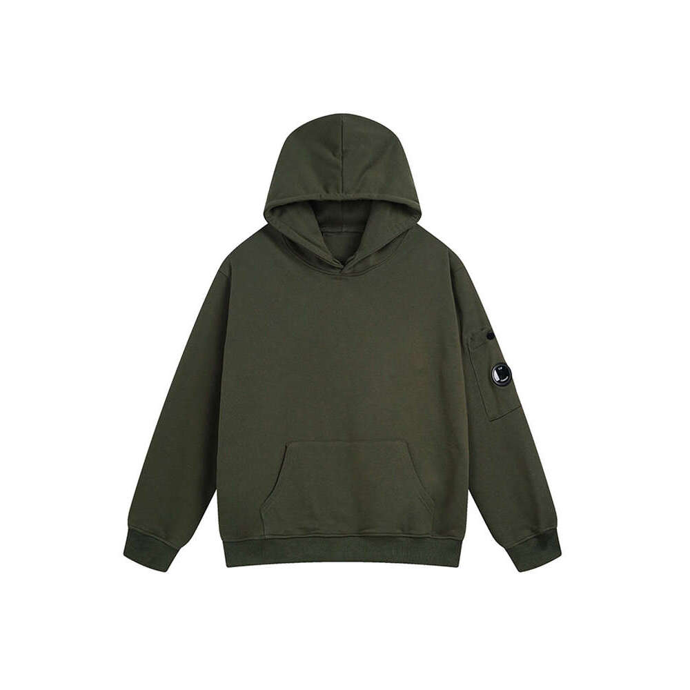 High end Men Autumn s and Women Same Style Solid Color Casual Loose Sports Hoodie Fashion Large Pocket Long Sleeve Couple Sweatshirt Caual Looe Sport 