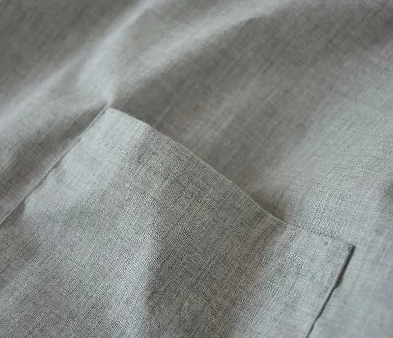 Mens casual Japanese kimono Yukata long bathroom sleepwear size M~L navy blue/black/light gray cotton fabric sleepwear W241023