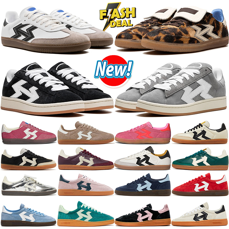 designers shoes for men women grey gum leopard print shoe platform sneakers black white sier metallic sambashoe pink dark green outdoor mens trainer