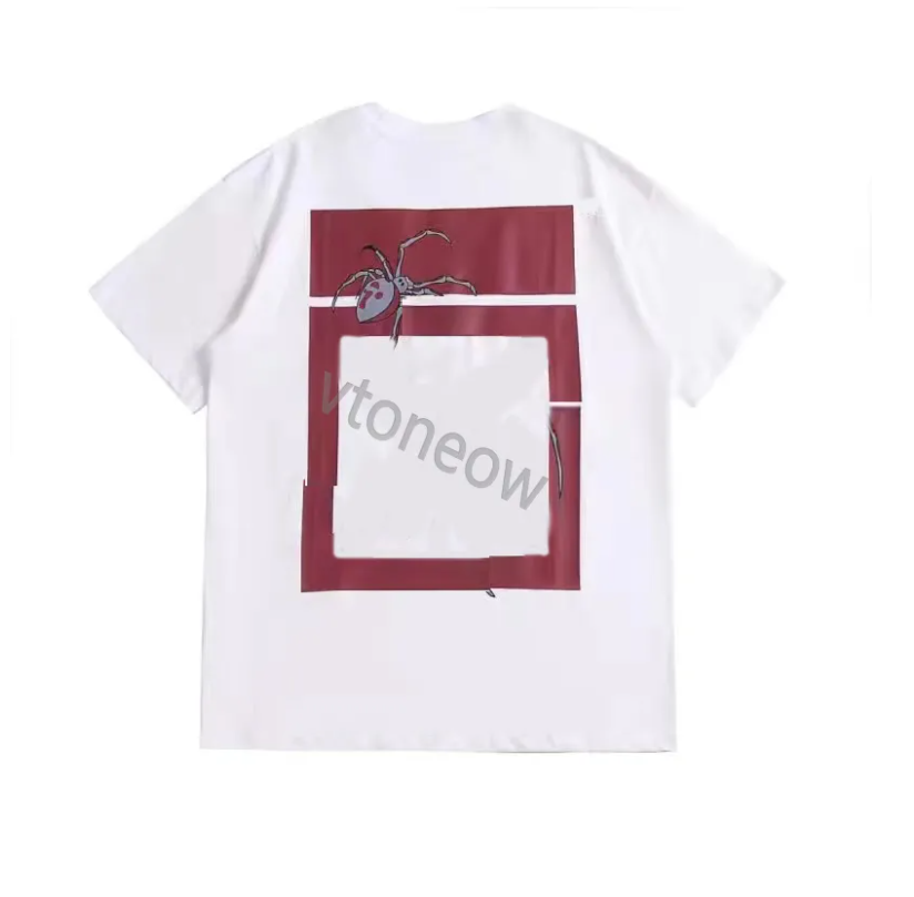 2025 fashion Luxurys Clothing Mens tee black whites Tshirt and Women Loose Tees Tops Man Casual Street graffiti Shirt Sweatshirt Men's T-shirts tops