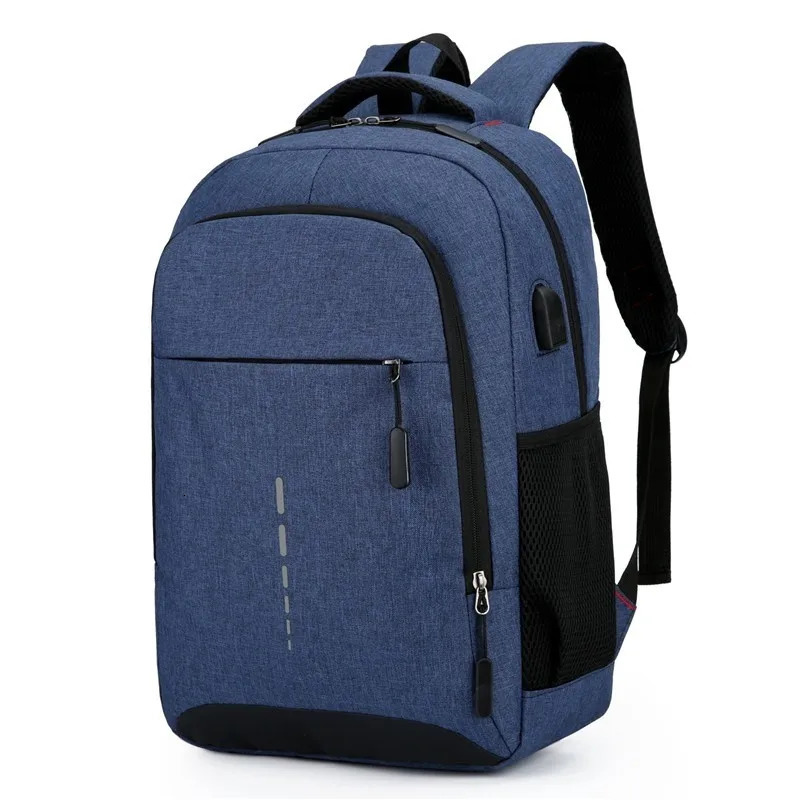 Mens backpack with large capacity simple and stylish travel womens student computer bag 241023