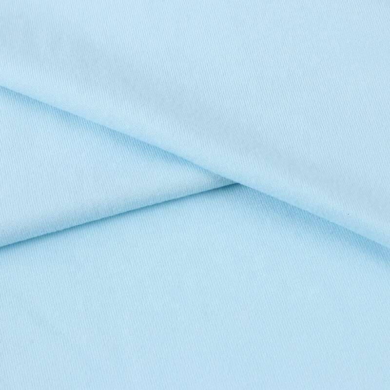 DTY Brushed Microfiber Knitted Single Jersey 95% Polyester 5% Spandex Fabric for Cloth
