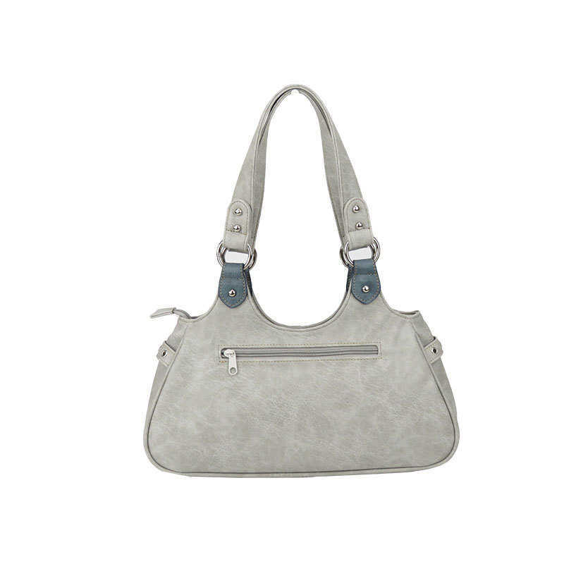 Single shoulder crossbody handbag women fashion trend blue white tote bag for girls 241015