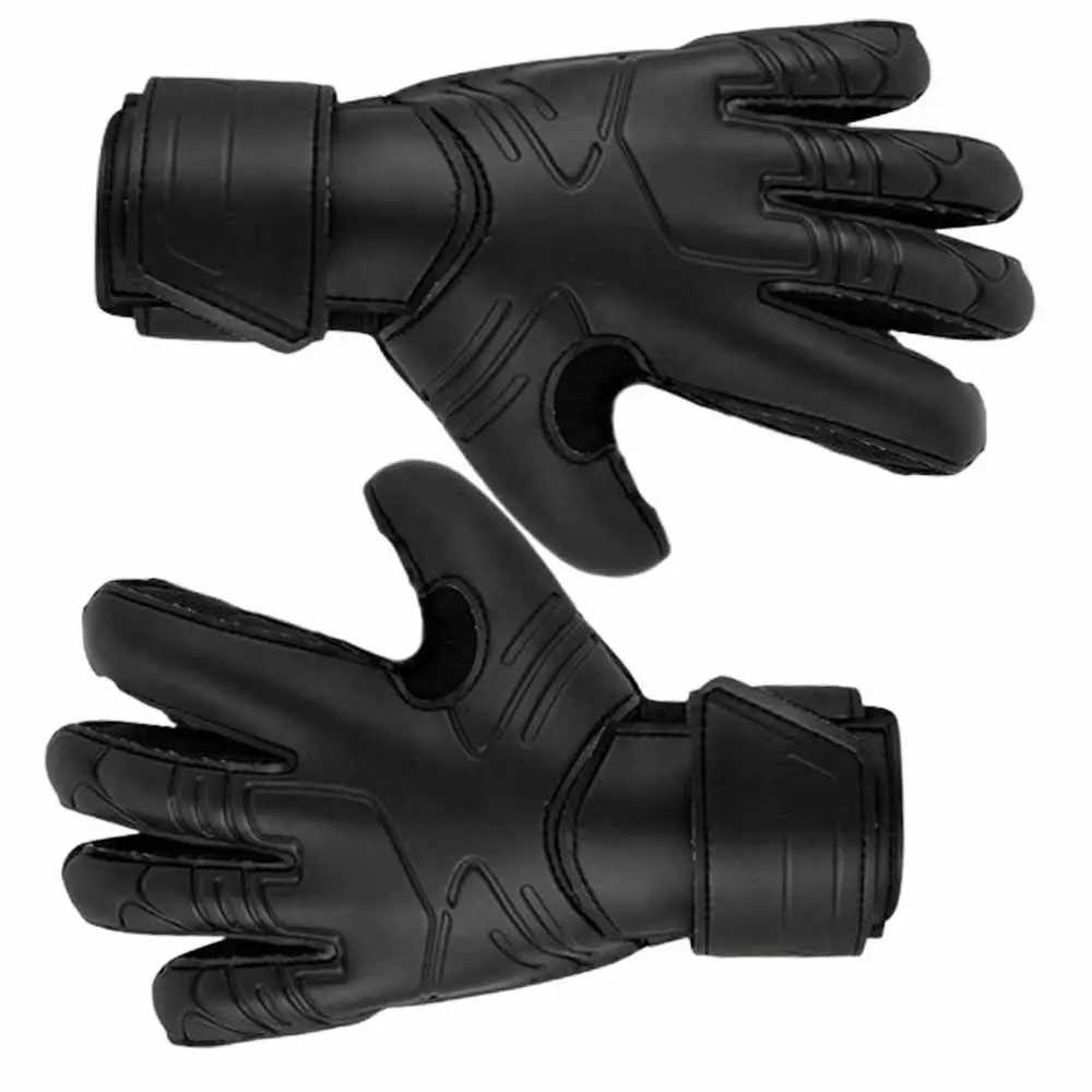 Finger Protection Goalie Gloves Black Durab Latex Soccer Gloves Thickened Handguard Football Goalkeeper Gloves OutdoorXJ241023