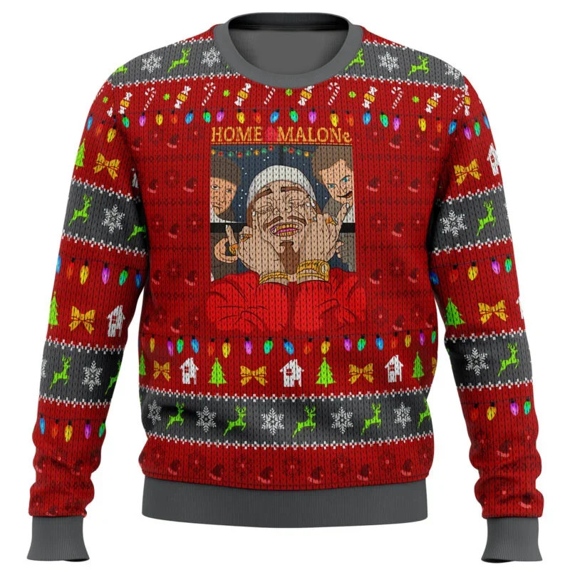 Autumn and Winter Merry Christmas Home Alone Ugly Sweater Cartoon Anime Women Men Pullover Tops Hoodie Sweatshirt 241022