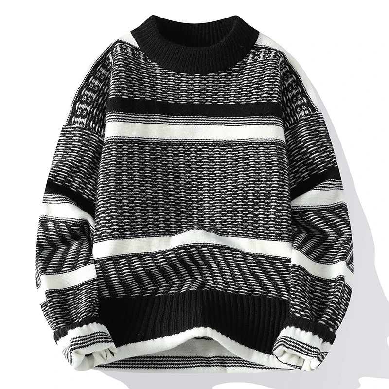 Fall Winter High End y Cashmere Sweater Men Thick Warm Mens Christmas Jumper Pullover Sweaters Tops S25111059RD