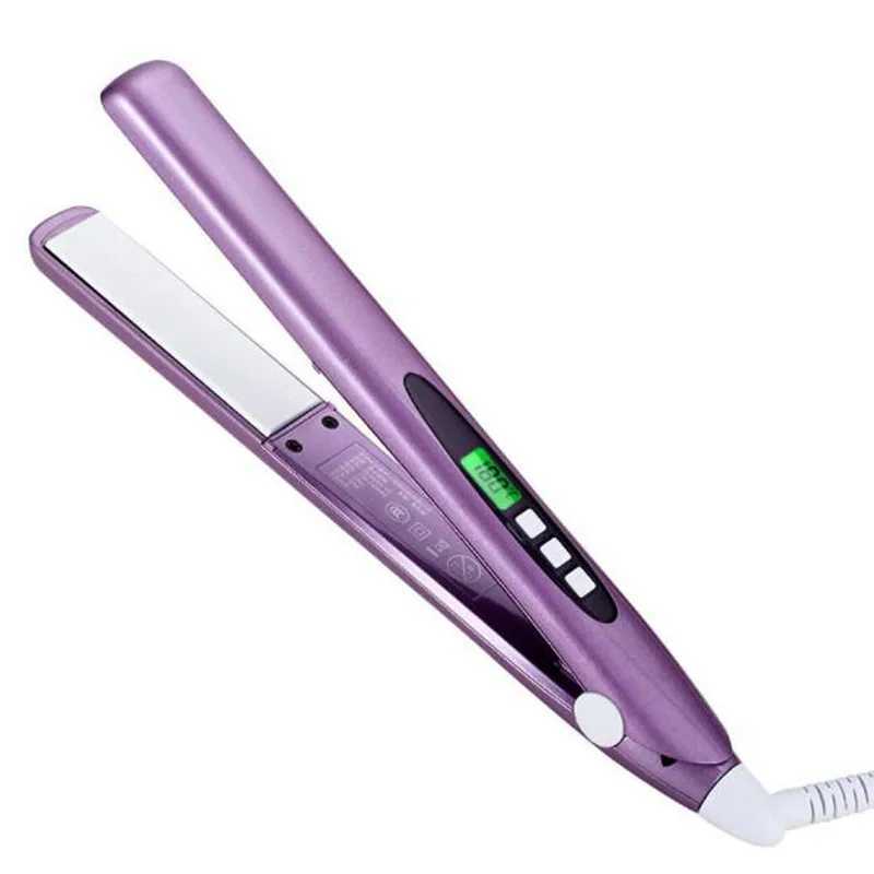 New Arrival Intelligent liquid crystal straightening clamp plate Liu two roll hair straightener Z241022