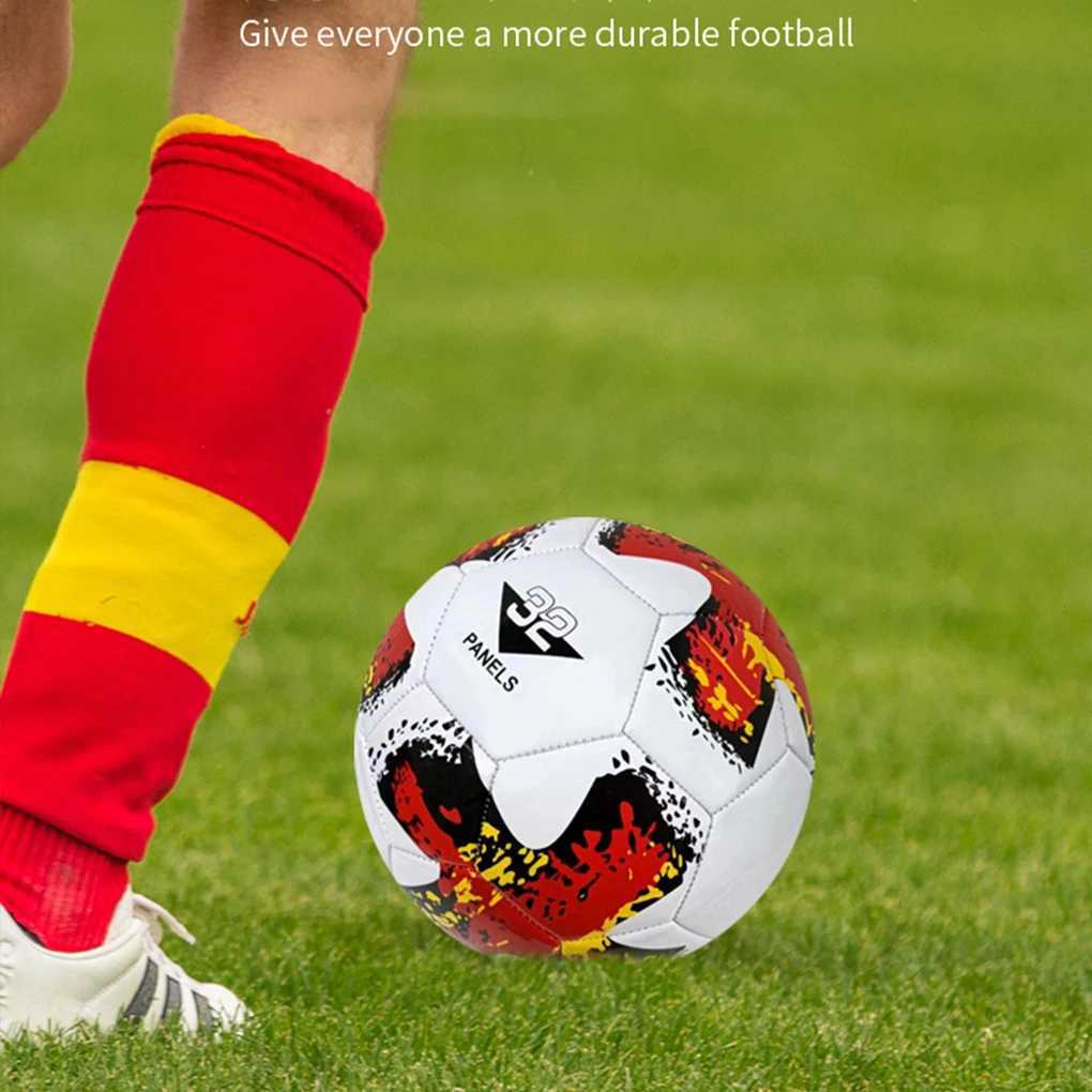 Training ential Size 5 Soccer Ball For Outdoor Practice Machine Stitched Panels For AddedXJ241023