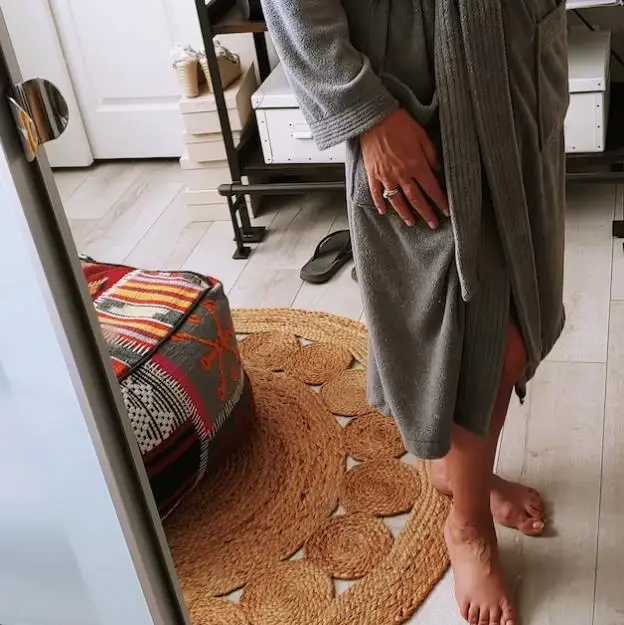 Personalized looped custom printing bathroom Christmas gift wedding gift adult female neutral bride maid custom bathrobe W241023