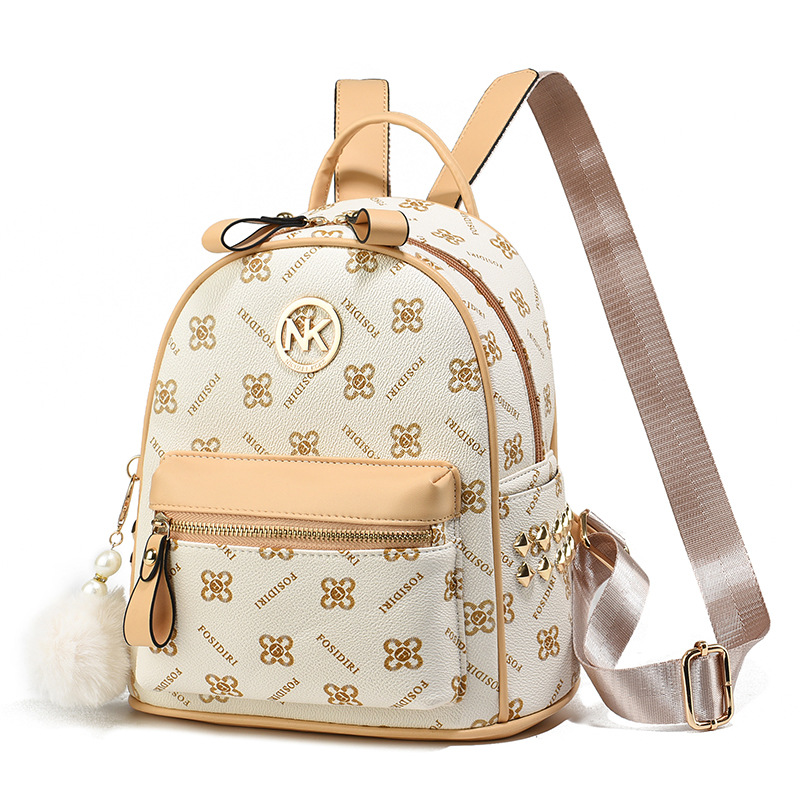 Designer's shoulder bag for women 2024 new fashion bag, large capacity, lightweight, small backpack for girls traveling, niche trendy bag, surpri