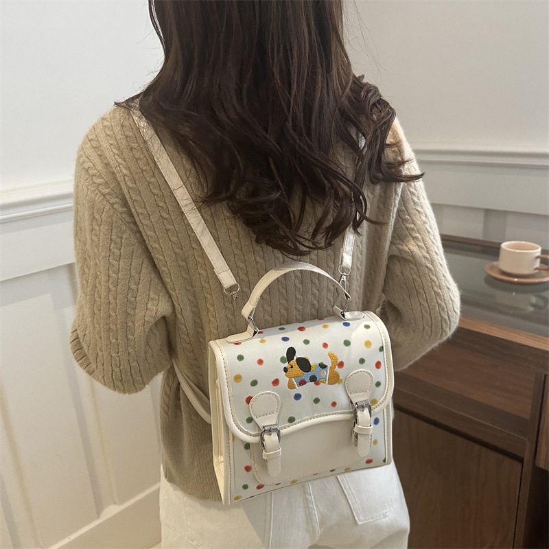 2025 Designer 2024 beautiful 3 new fashionable cute large capacity casual backpack free shipping