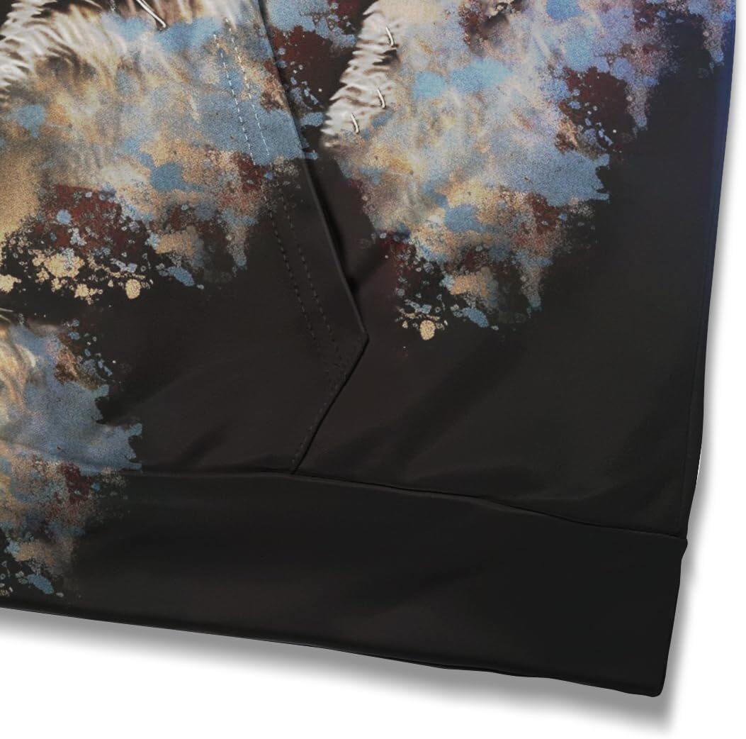 Hoodie for Mens Womens Mens American Flag Hoodie 3D Tiger Printing Hoodies Fantasy Animal Sweatshirts Pullover Graphic Hoodies sweatshirt Pullover Lon