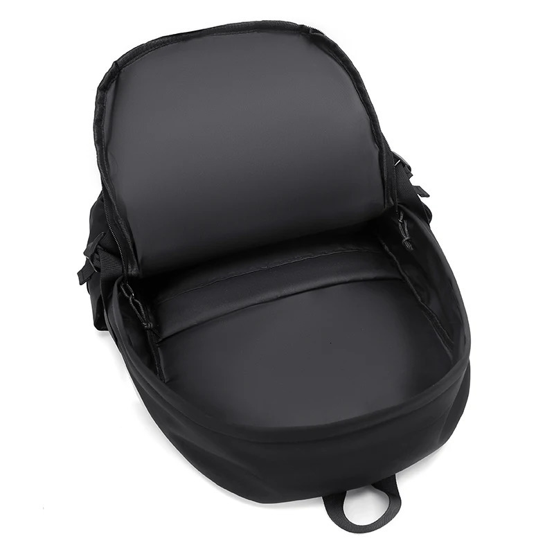 A 15 inch polyester waterproof solid color mens backpack fashionable couple computer backpack 241023