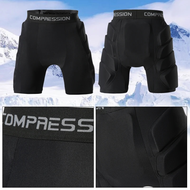 snowboard protector hip padded shorts aults outdoor sports ski skate hockey defense snowboard protection shorts 241023