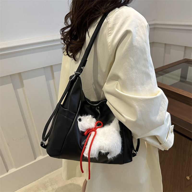 2025 Designer new autumn 3 2024 personalized niche women's backpack trendy tote capacity double shoulder casual large bag free shipping