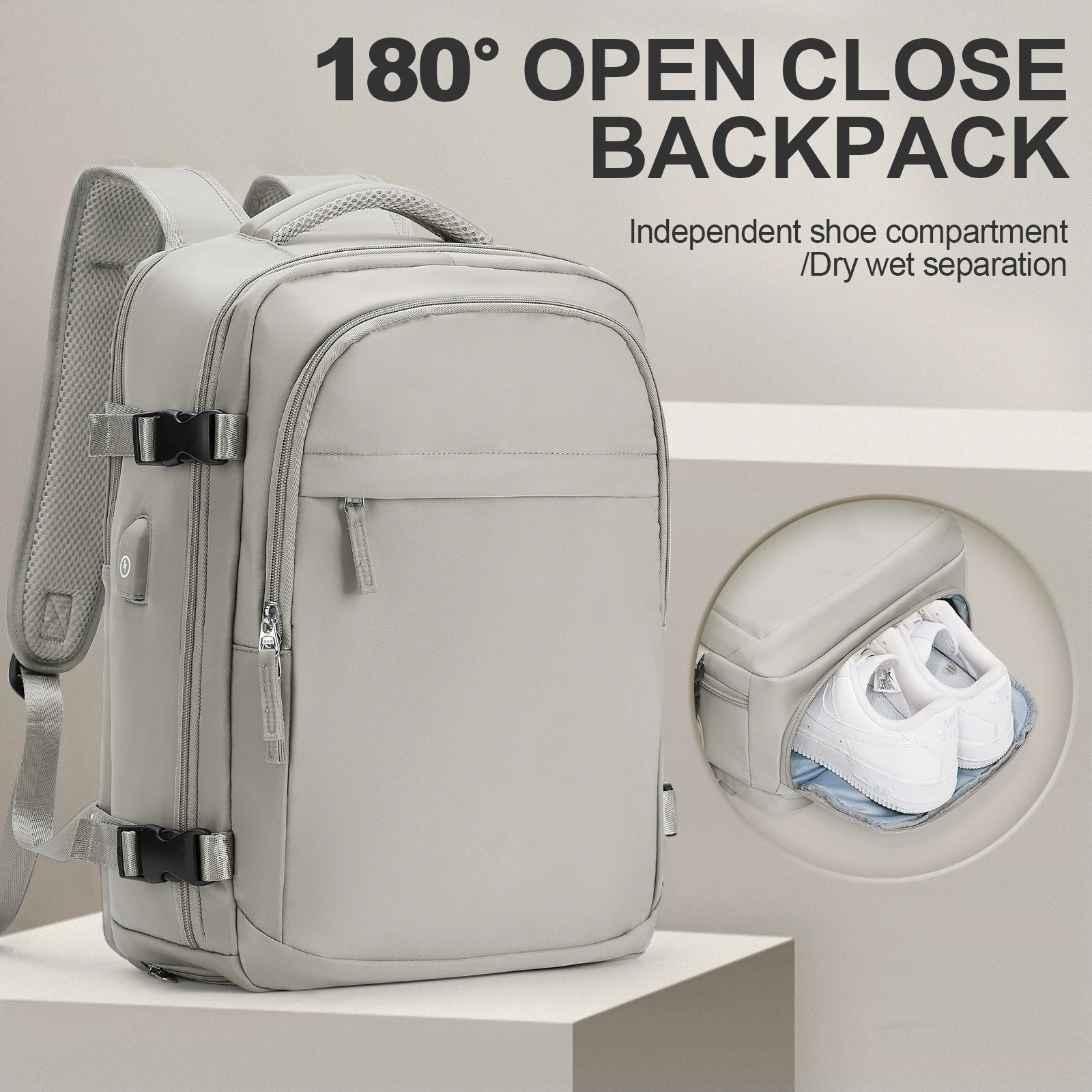 Travel backpack womens laptop bag university student school bag waterproof nylon backpack large capacity mens backpack 241023