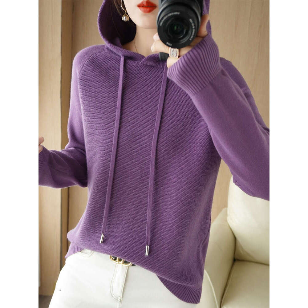 And Hoodies Sweatshirts Long Sleeve Sweaters For Women Wool Clothing New Arrivals Knitted Jumpers Female Outerwears Fashion Tops