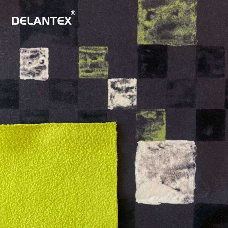 Waterproond Moisture Permeable 100d Polyester Spandex Soft Shell Fabric
