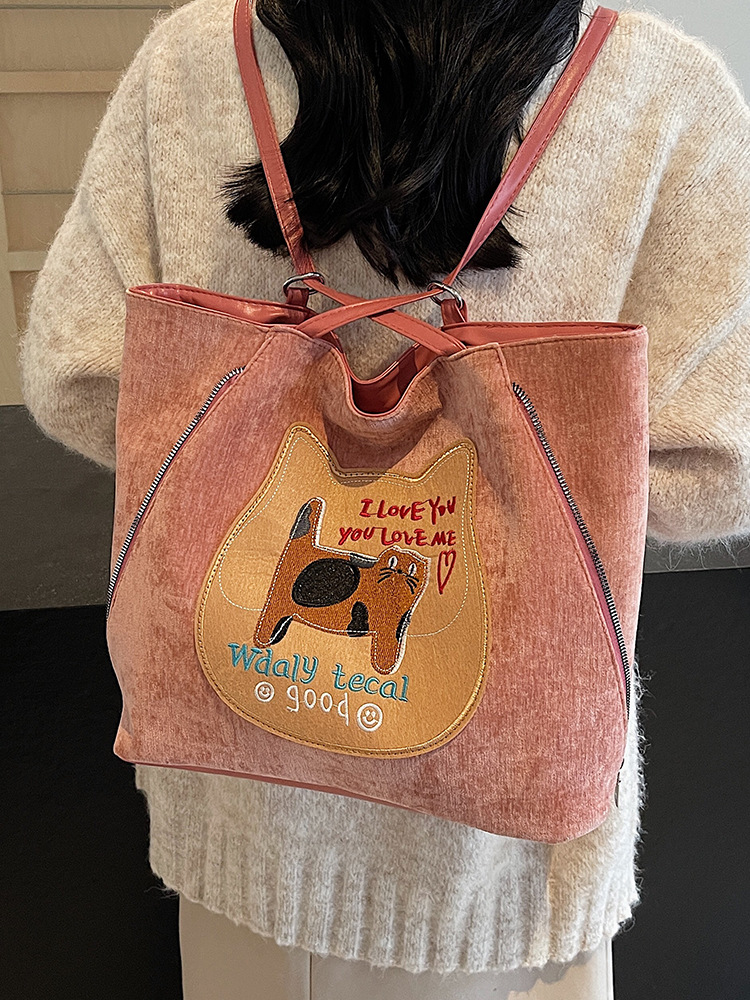2024 bags designer women free shipping Commuting backpack, female college style Korean version, large capacity NEW hot single shoulder armpit bag