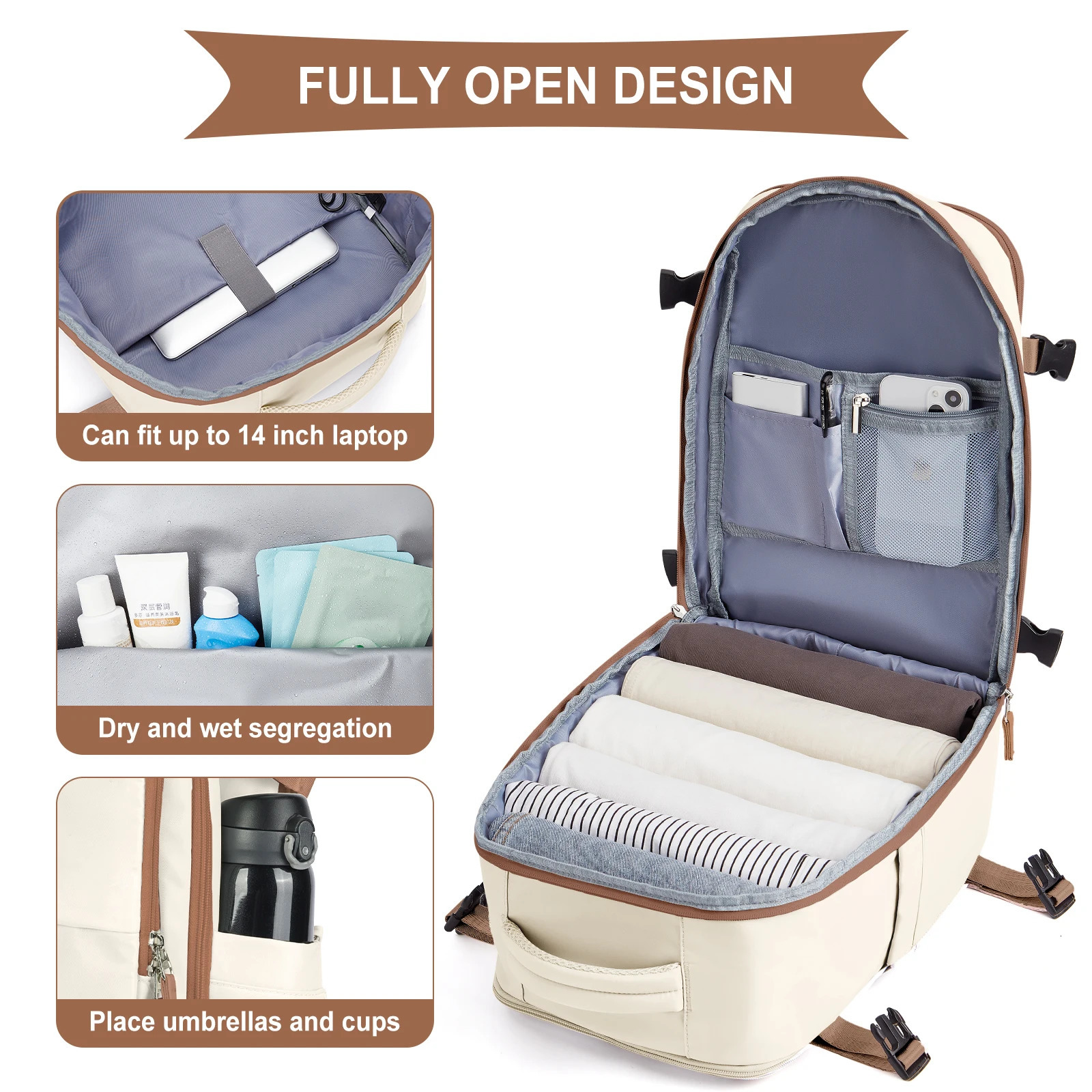 Cabin bag 40x20x25 Ryanair backpack Easyjet 40x20x25 carry on luggage laptop bag handbag travel backpack 241023