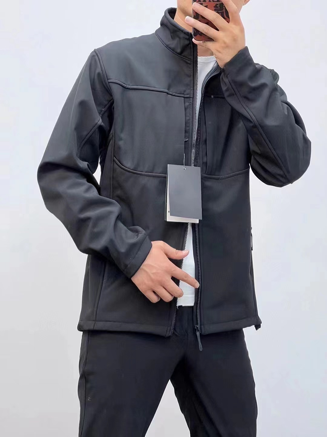 Men's Jackets Warm Down Parka Jacket High Collar Casual Street Fashion North Winter long sleeve t shirt men winter jackets fall fashion sweater