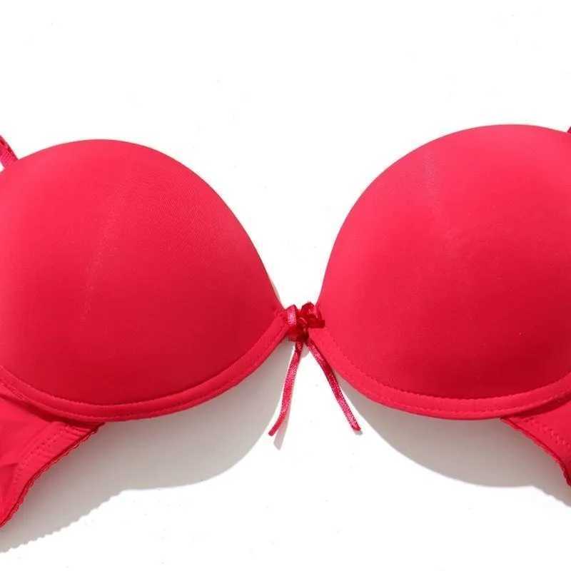 Beauwear Smooth Simple Solid T-Shirt Bra Comfy UnderwearBreathable Push Up Bra Womens LingerieX2410