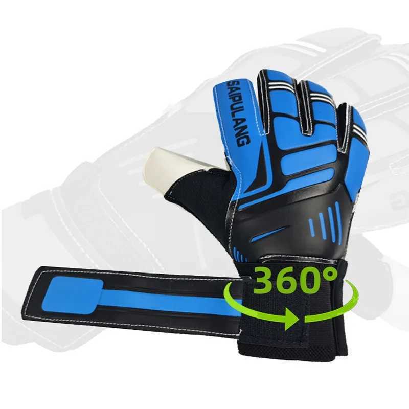 Football Training Goalkeeper Gloves with Figer Guard Latex Wear-proof Anti-slip Hand Protective Gloves Profional Goalie GloveXJ241023